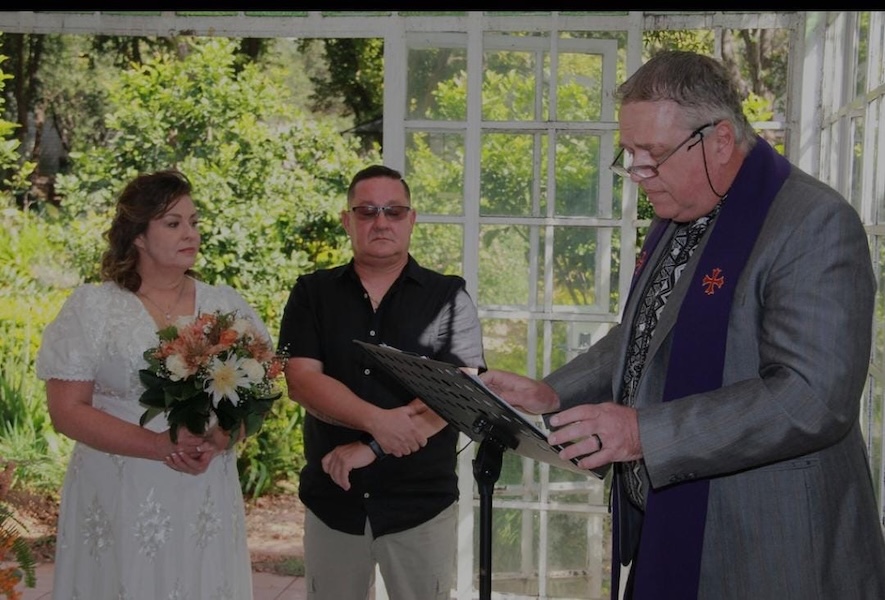 Wedding ceremony by Dr. Gerrit Rademeyer in Dannhauser